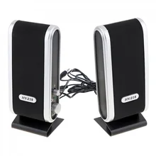 HY-218 динамик USB проводные компьютерные колонки стерео 6 Вт сабвуфер Саундбар коробка 3,5 мм динамик для настольного компьютера ноутбук смартфон