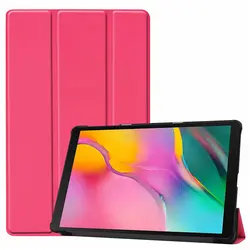 Для Samsung Galaxy Tab A 10,1 2019 чехол ультра тонкий Fit умный резиновый чехол для Galaxy Tab A 10,1 ''SM-T510/SM-T515 планшет