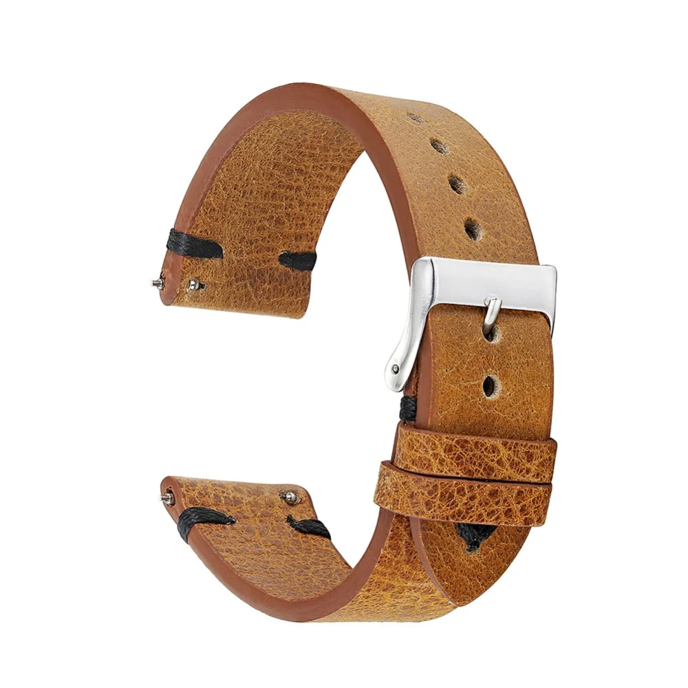 Onthelevel Genuine Leather Design Special&Classical Genuine Leather Watchband 18mm 20mm 22mm watch accessories watch Straps