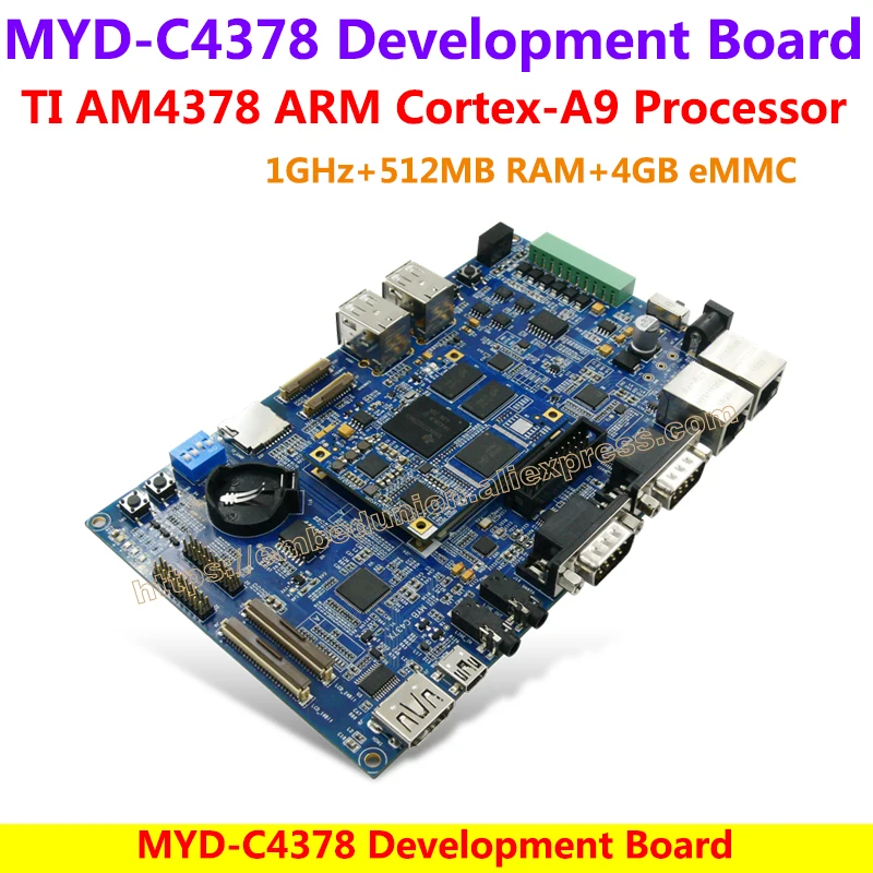 MYD C4378 Development Board AM4378 Development Board TI Cortex A9 AM4378 Development Board 1GHz TI AM4378