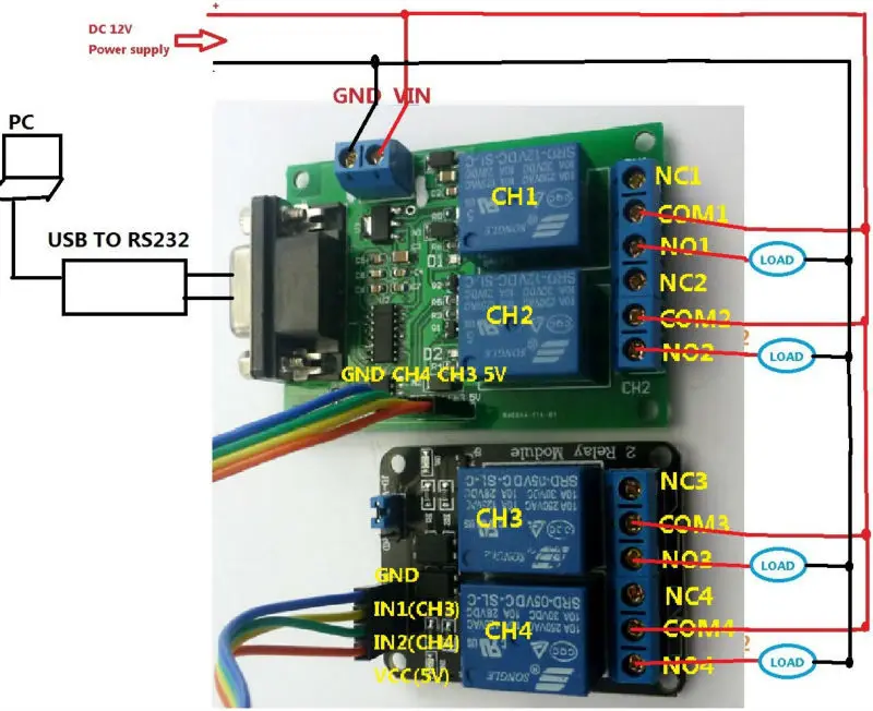 relay board wiring wiring diagram bidirectional motor control using relay spst wiring diagram wiring diagrams