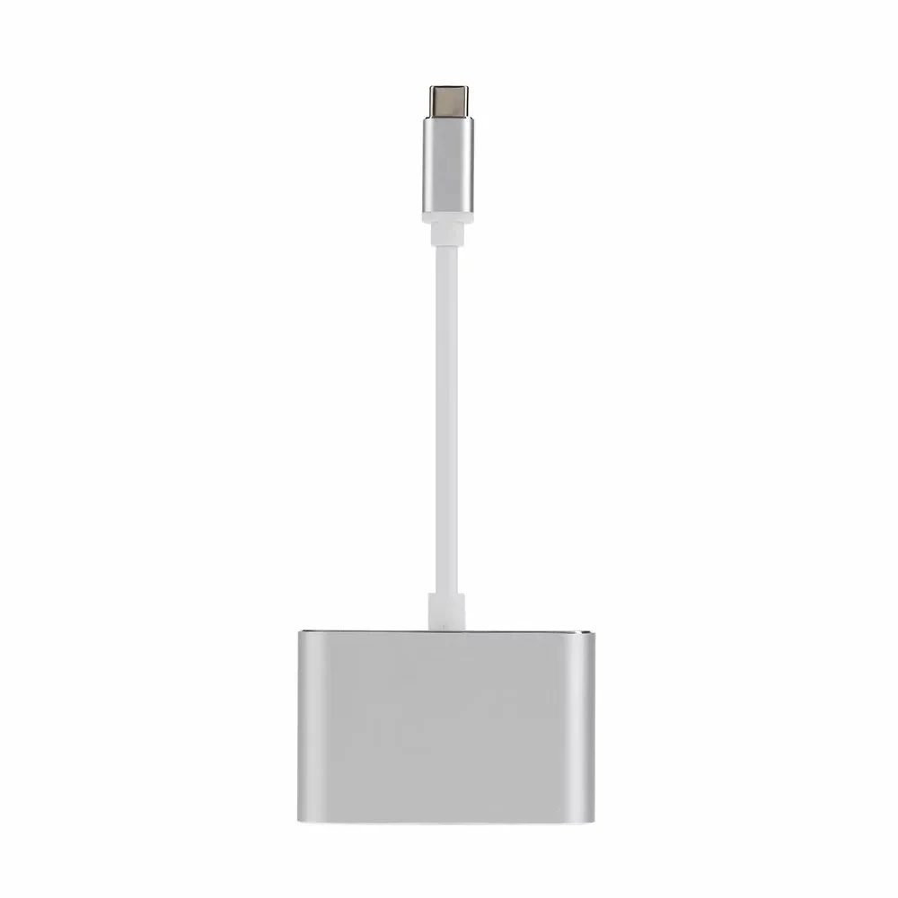 USB C HDMI VGA Adapter Type C to HDMI VGA Cable Thunderbolt 3 for MacBook Samsung S10S9S8 Huawei Mate 2010 P20 Pro USB-C HDMI (5)