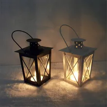 Свадебный подарок, металлический Железный подсвечник для украшения дома, железный художественный фонарь для свечей