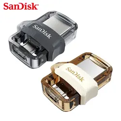 Карта памяти Micro SD USB 3,0 Pen Drive ультра двойной OTG карту флэш-памяти с интерфейсом usb SDD3 32 ГБ, 64 ГБ и 128 Гб флешки для всех Android телефон/tablet PC