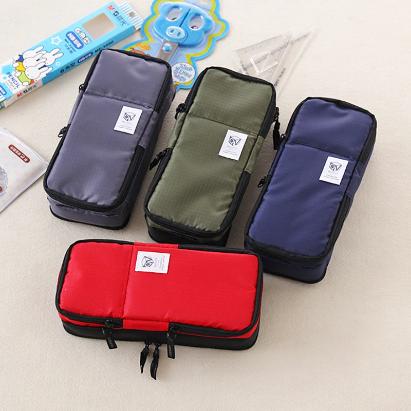 Korea Multifunction font b School b font Pencil Case font b Bags b font for Boys