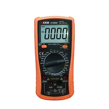 VICTOR VC890D цифровой мультиметр True RMS 2000 мкФ подсветка прибор для замера, измеритель емкости