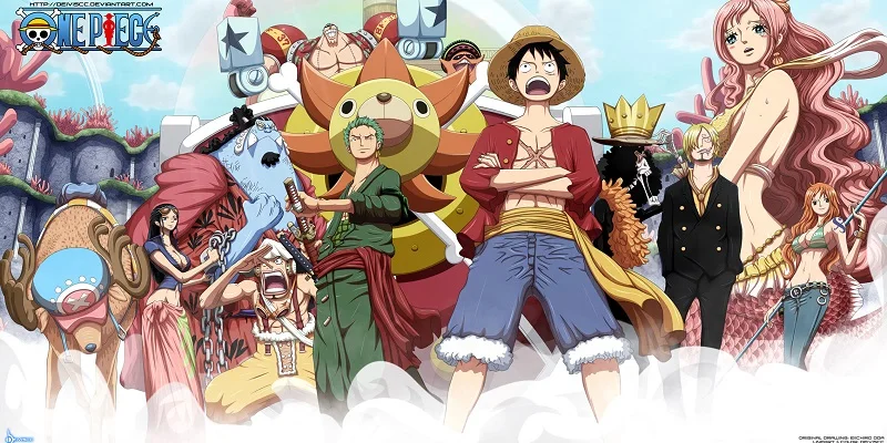 Hot Anime One Piece Microfiber Handdoek Beach Towel Strandlaken