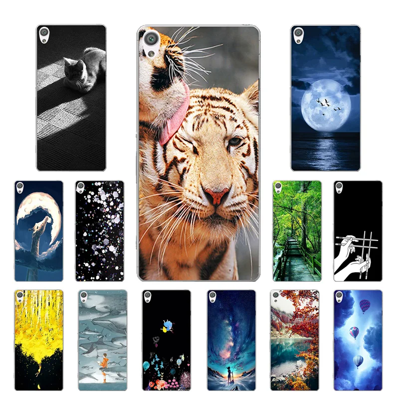 Cover for Sony Xperia XA Case X A Mammal Printing Soft Silicone Mobile phone F3111 Fundas |