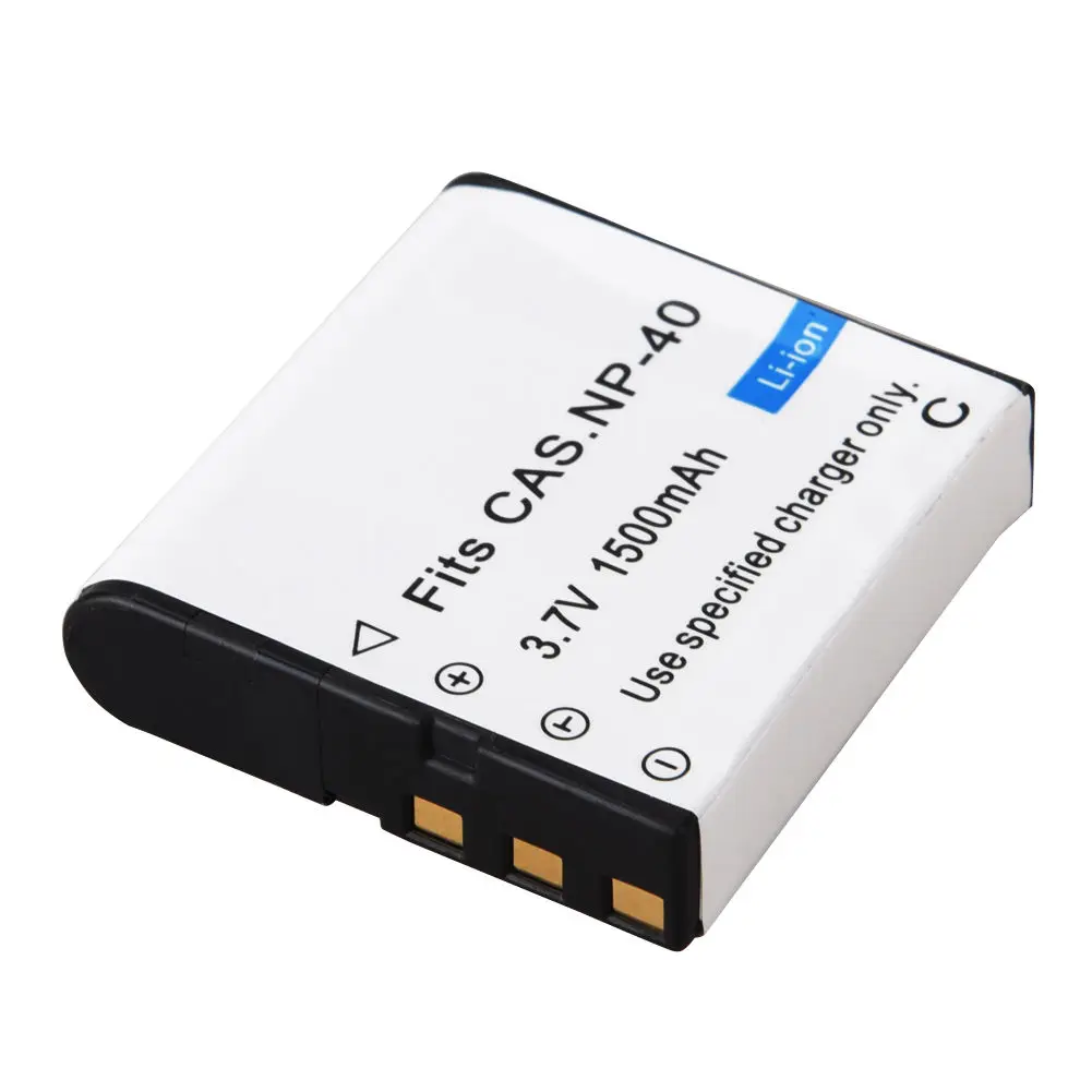 NP-40 NP40 Камера Батарея 3 7 V 1500mAh Цифровая заменить для объектива с оптическими зумом