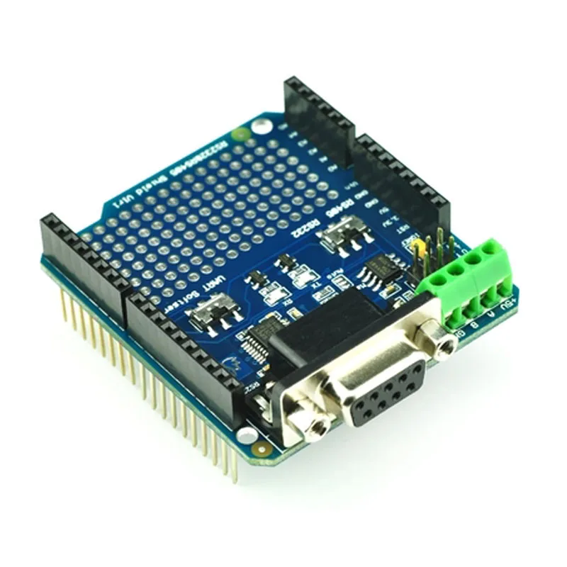 RS232/485 Shield For Arduino RS232 RS485 communication module