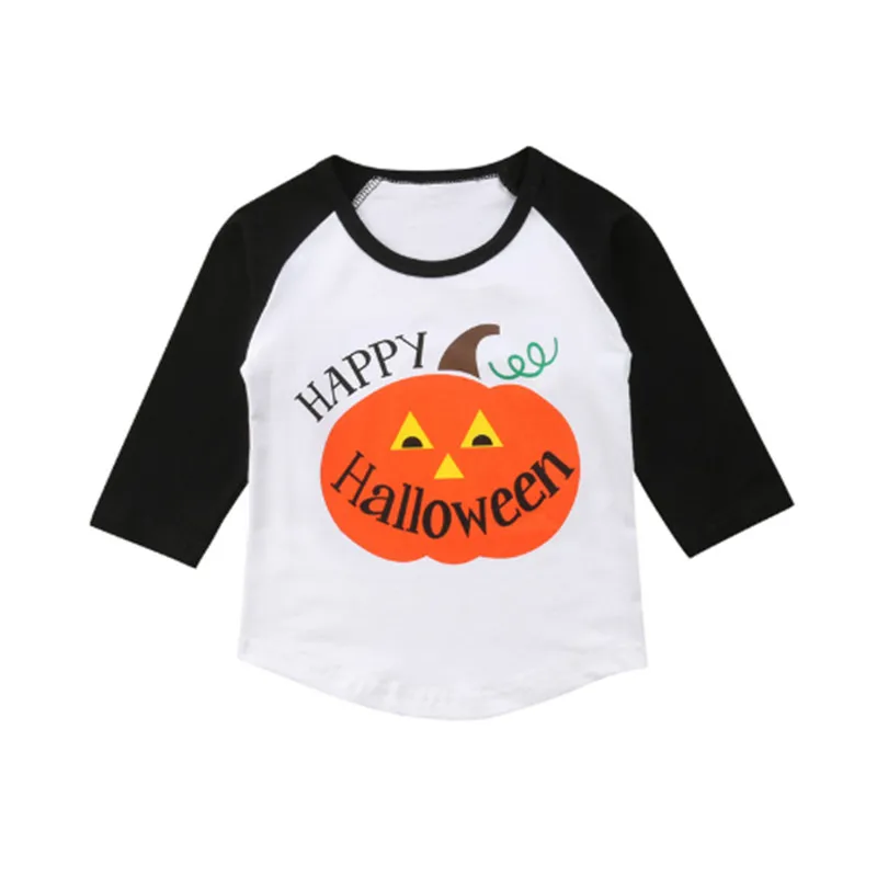 

2-7 year old Halloween T-shirt Halloween pumpkin
