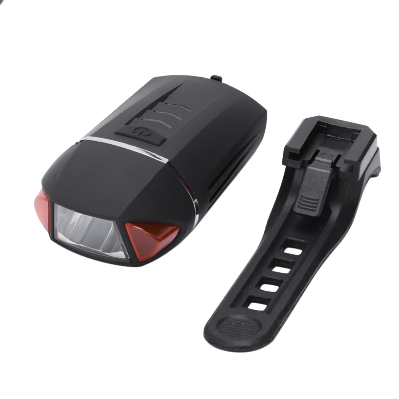 Top Wireless Remote Bicycle Smart Head Light With Bike Horn Front Lamp USB Rechargeable Handlebar Led Turn Signals Flashlight+Tail 8