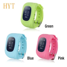 Q50 GPS Tracker Watch For Kids SOS GSM Mobile Phone App For Android Emergency Anti Lost GSM Smart Watch Bracelet Wristband Alarm