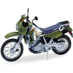 Welly 1:18 2002 Kawasaki KLR 650 мотоцикл велосипед Модель игрушки Новый в коробке