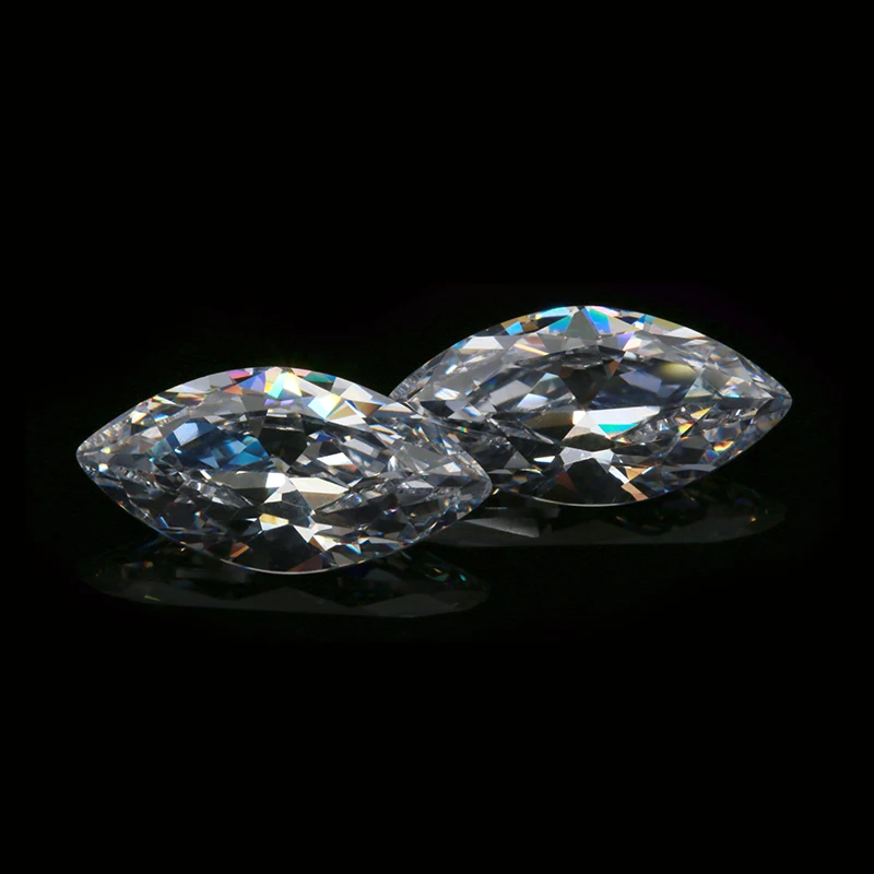 5A white color marquise shape cubic zirconia loose cz stone | Украшения и аксессуары