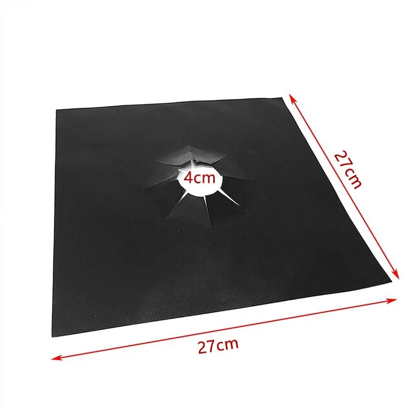 4 шт. газовая плита защитная крышка Газовая Плита прокладка 0,2 мм дополнительные коврики универсальная плита горелки крышки протектор листы
