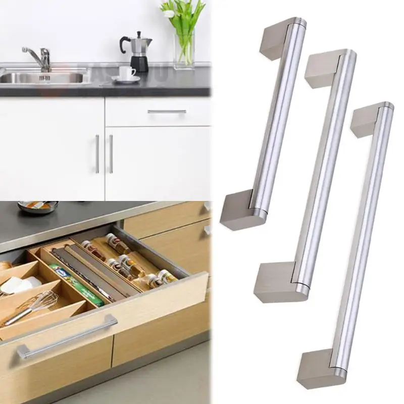 Рукоятка из нержавеющей стали для шкафа 96 256 мм|knobs pulls|handle pullcabinet pulls |