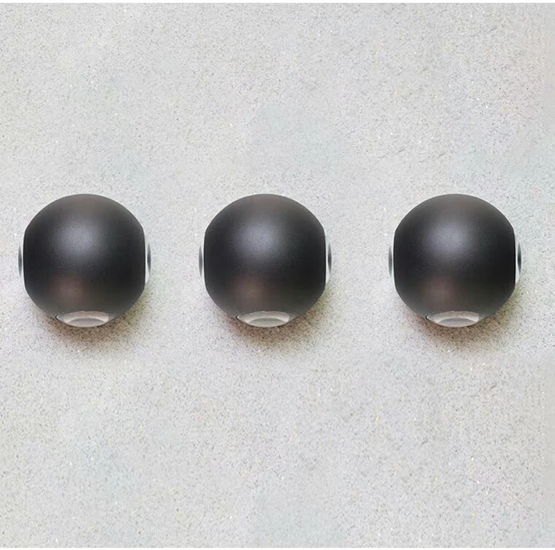 Criativa para Sala de Estar Sala de tv Plano de Fundo Decorativa de Parede Led à Prova Luminária D'água Moderna Nórdica Luz 12 Luminárias de parede externas