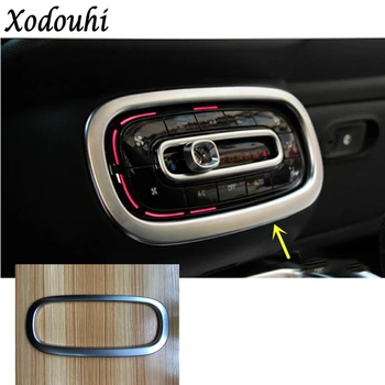

For Benz smart fortwo 2015 2016 2017 2018 Car body trim middle Air conditioning switch temperature Button Outlet Vent panel part