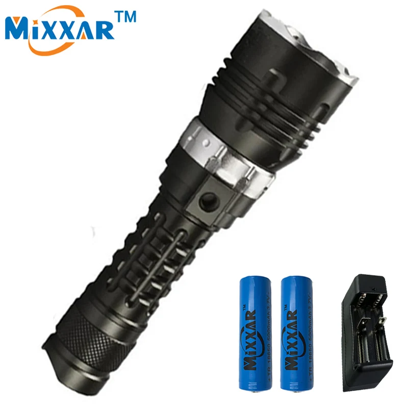 

zk30 5000LM CREE XM-l2 LED Scuba Diving dive flashlights Waterproof underwater 120m lamp for Diver Lamp Military Torch Lantern