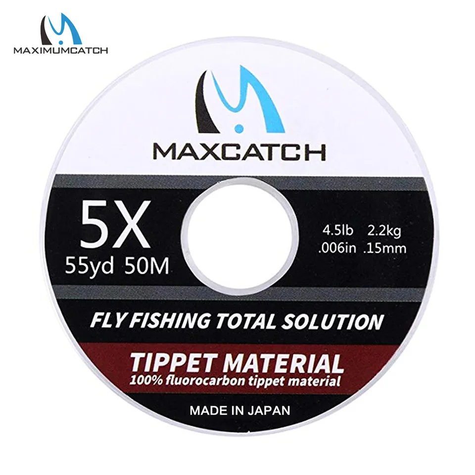 Maximumcatch фторуглеродный палантин Fly Line прозрачный цвет 50 м 0X/1X/2X/3X/4X/5X/6X Fly Рыболовная линия