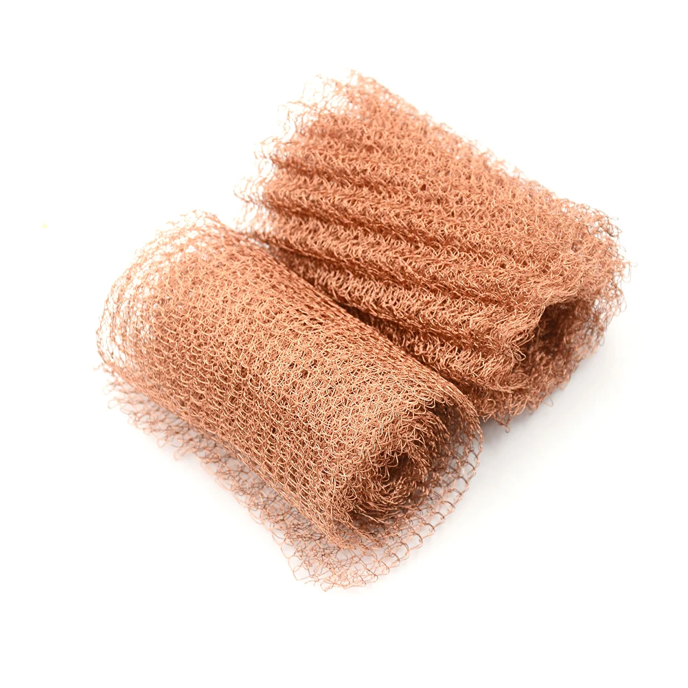 

1 Meter 100mm Width Copper Mesh for distillation Corrugated Mesh Pest Control For Distillation Reflux Moonshine Brewing