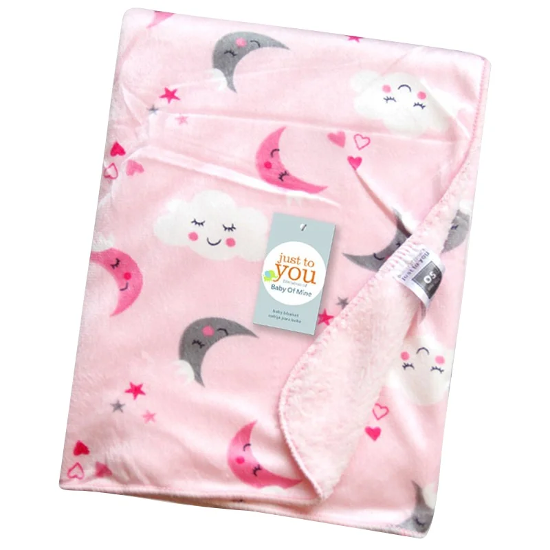 Детские одеяла на кровать Сгущает двойной слои младенческой пеленать bebe конверт обёрточная бумага постельное белье для новорожденных малышей одеяло животных Манта
