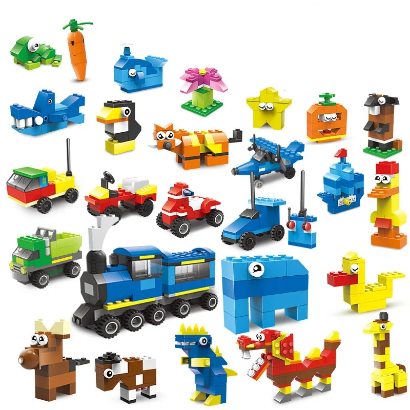 Legoing bausteine kinder intelligenz spielzeug DIY kreative kleine partikel spielzeug ziegel