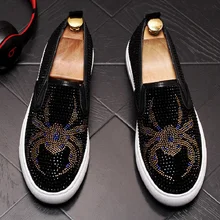 Новая мужская обувь из натуральной кожи heren schoenen Scarpe Uomo мужская кожаная обувь