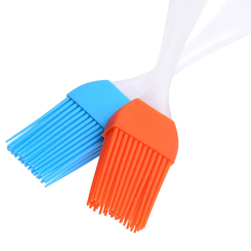 

Top Selling Plastic Silicone Oil BBQ Tool Baking Bakeware Cook Pastry Grill Brushes Pancakes Basting Brush Utensil not Coated