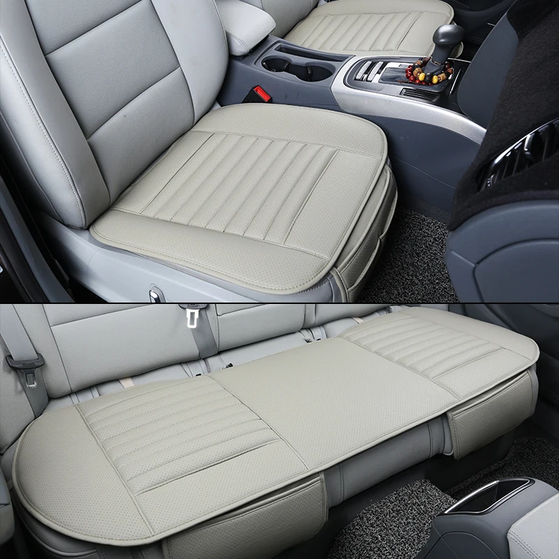 Buy Wear resistant Car Seat Cushion Cover PU Leather