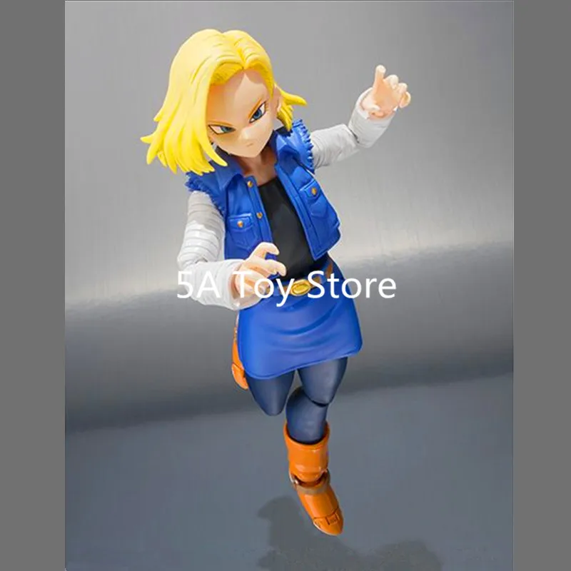 

Shfiguarts Dragon Ball Z Android NO. 18 Lazuli PVC Action Figure Collection Model Toys Doll 13cm Retial Box