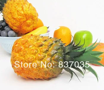 

22x10cm Fake Tropical fruit wholesale factory direct simulation decorative props pineapple model Arts& Crafts Photo shoot props