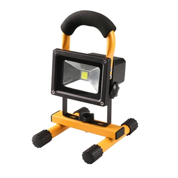 

Red Flash + white LED Waterproof lamp charging Cast light Red light flash Emergency lamp portable Portable floodlight 10W