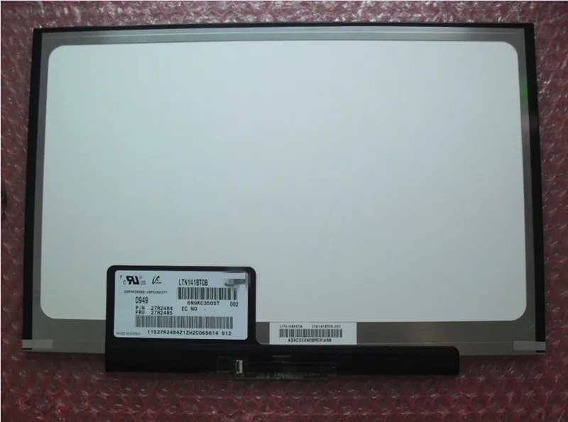 Free Shipping LTN141BT08 LT141DEQ8B00 LCD Screen for IBM Lenovo thinkpad T400S T410S FRU:04W0433 1440*900 Slim LED PANEL цена Free Shipping LTN141BT08 LT141DEQ8B00 LCD Screen for IBM Lenovo thinkpad T400S T410S FRU:04W0433 1440*900 Slim LED PANEL цены онлайн
