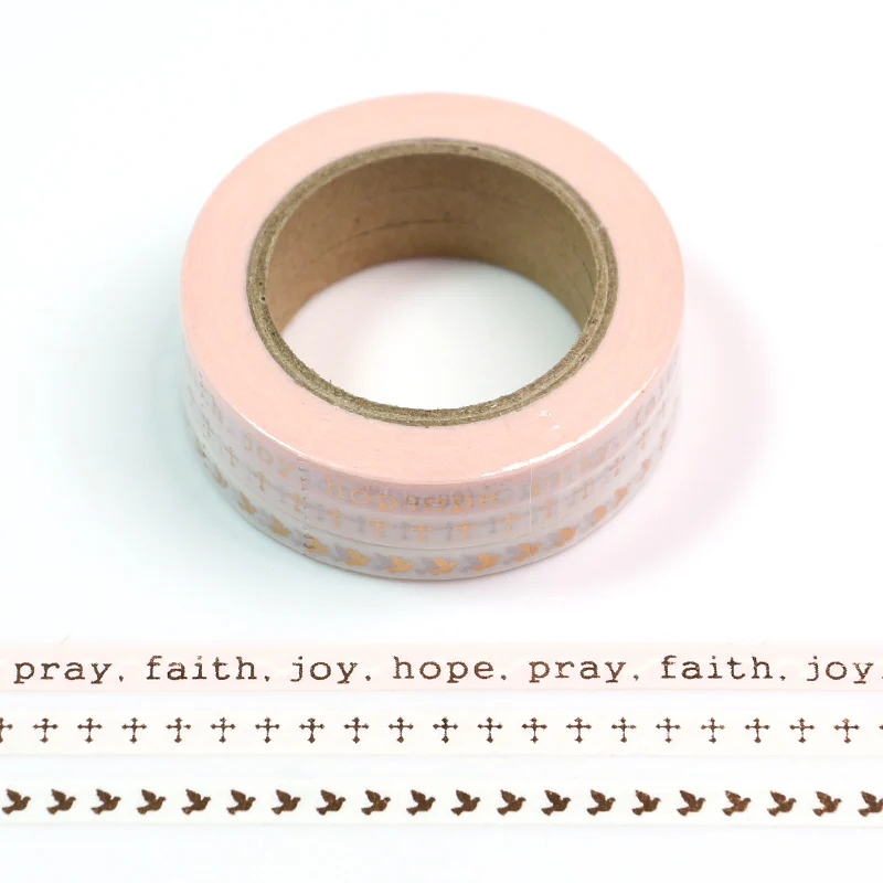 

3pcs/set Rose Foil Gold Slim Washi Tape Diy Decoration Scrapbooking Planner Masking Tape Adhesive Tape Label Sticker Stationery