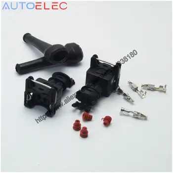 EV1 2 Way 2pin plug connector with boot for Amp Junior Power Timer sensor plug connector Does not apply BHP0054
EV1 2 Way 2pin plug connector with boot for Amp Junior Power Timer sensor plug connector Does not apply BHP0054