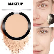 Горячая Распродажа, гладкий контроль, водостойкий стойкий макияж, Матовая Мягкая прессованная пудра