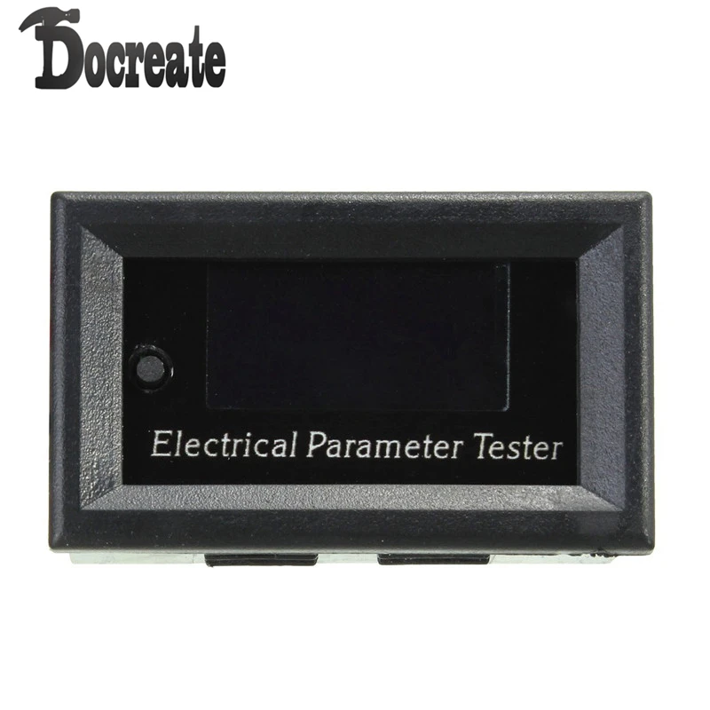 

0-33V 0-3A Multi Function OLED DC Voltage Current Time Power Watt Tester Digital Meter