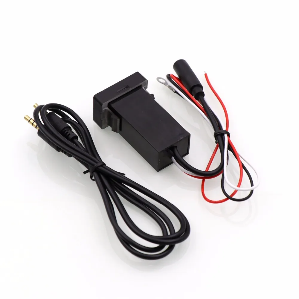 Автомобильный Bluetooth Адаптер для установки музыкальной панели Выход AUX TOYOTA Camry Corolla