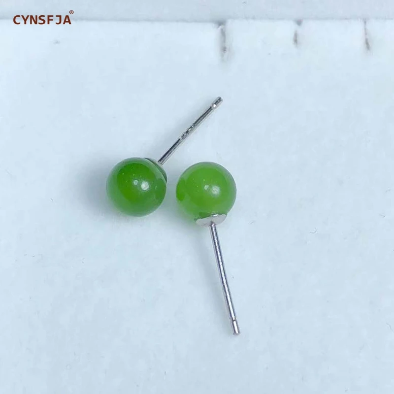 Сертифицированный подвескаиз натурального камня jade Jasper инкрустированный из стерлингового серебра 925 пробы ручной работы Прекрасные Счастливые серьги с нефритом Высокое качество лучшие подарки