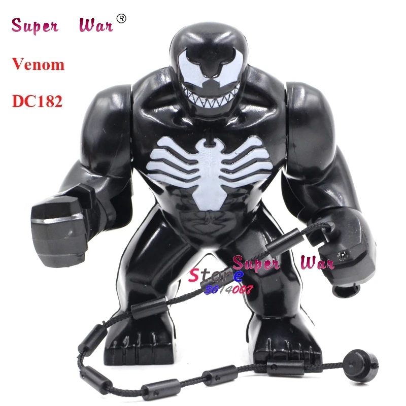 Один большой размер Marvel Зеленый Фонарь Kilowog DC желтый фонарь Sinestro Thanos Venom Carnage Бэтмен строительные блоки игрушки - Цвет: DC0182