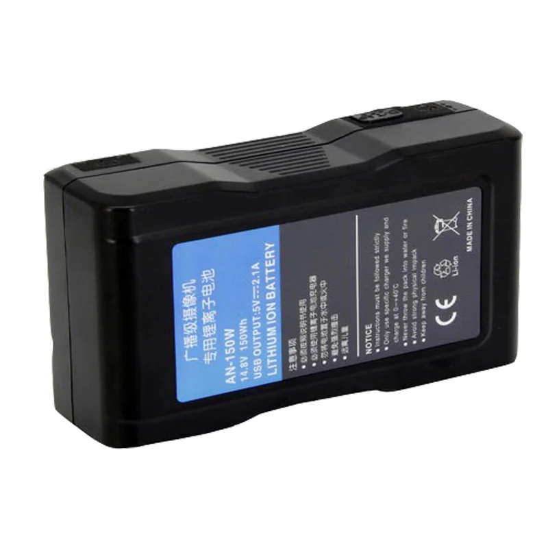 LPD 14,8 V 150Wh AN-150W новая Замена камеры батарея вещания видеокамеры с USB выходом для sony BL-BP150 BP-150S