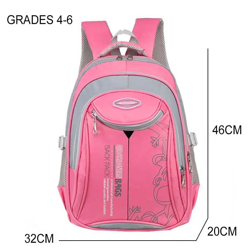 Детские водонепроницаемые школьные ранцы для мальчиков и девочек детские