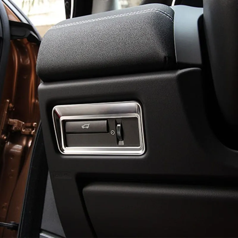 chrome rear door swith frame cover trim for Range Rover Evoque Accessories Car Styling  (7)
