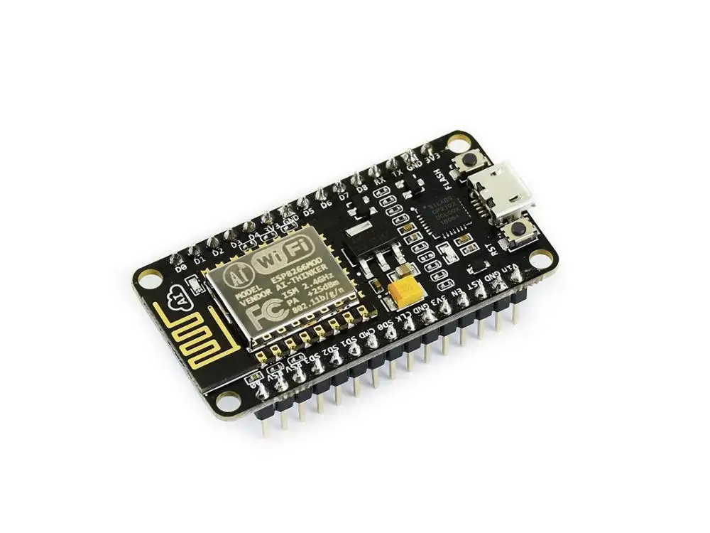 Ai-Thinker NodeMCU ESP8266 макетная плата, WiFi/UART/ключи/удлинитель-переходник
