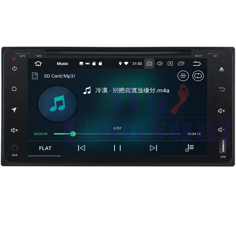 car 2 din android For Toyota Land Cruiser 2006-2010