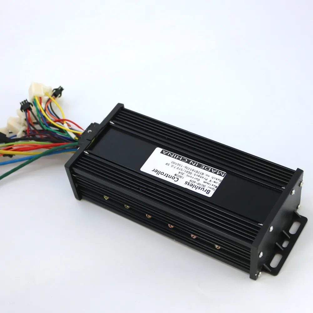 Perfect GREENTIME Black shell 15 Mosfets48/ 60V 800W/1000W Dual mode Sensor/Sensorless Brushless DC Motor Controller 2 Perfect GREENTIME Black shell 15 Mosfets48/ 60V 800W/1000W Dual mode Sensor/Sensorless Brushless DC Motor Controller 2
