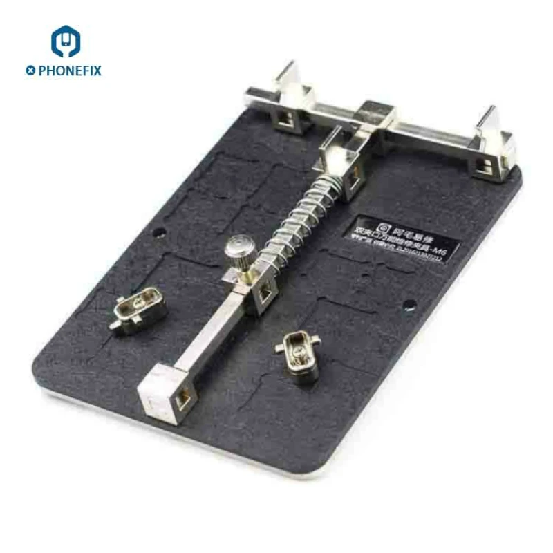 PHONEFIX двойной зажим универсальный PCB Материнская плата держатель приспособление мобильный телефон материнская плата ремонт пайки платформы для iPhone