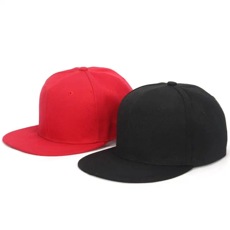 العلامة التجارية الهيب هوب القبعات الرجال النساء البيسبول قبعات Snapback الألوان الصلبة القطن العظام الأوروبية نمط الكلاسيكية موضة